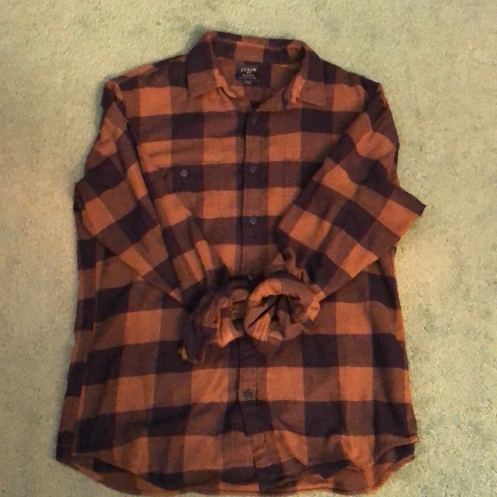 J.Crew men’s flannel, size medium